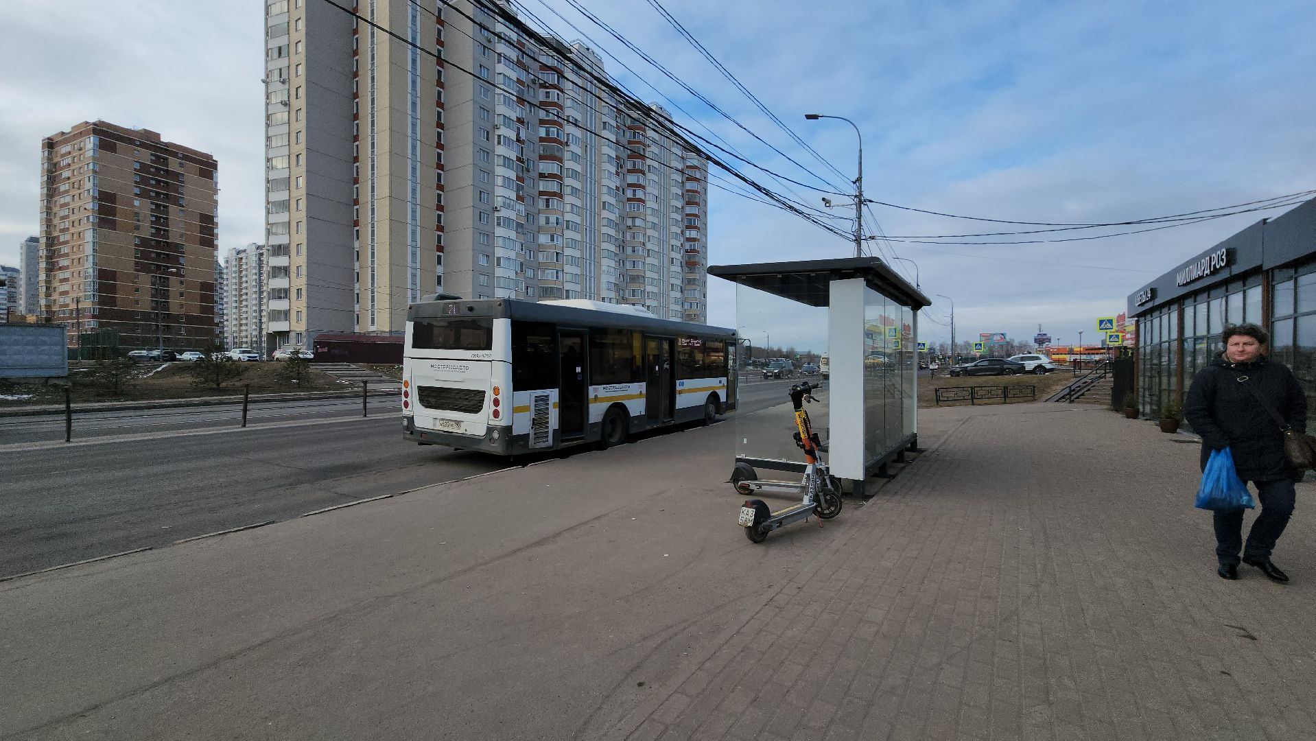 Автобусы, Лобня, Маршрут 21,