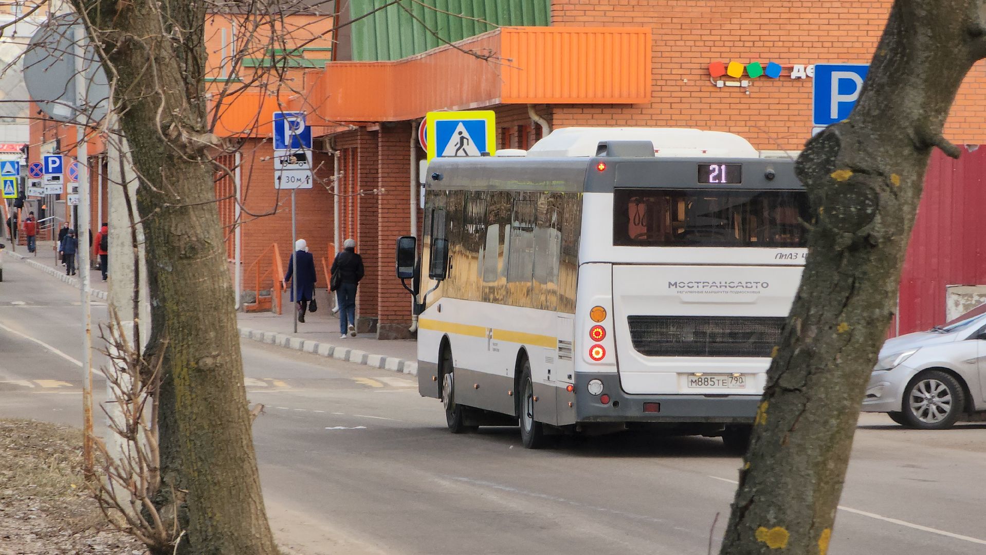 Автобусы, Лобня, Маршрут 21,