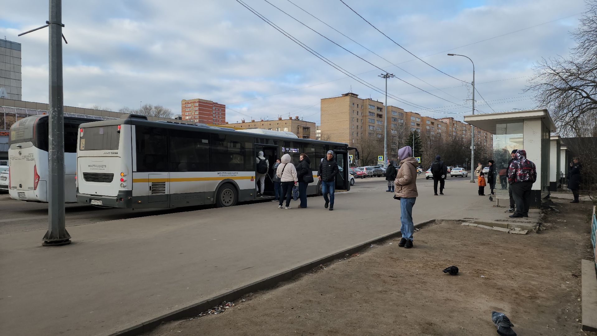 Автобусы, Лобня, Маршрут 21,