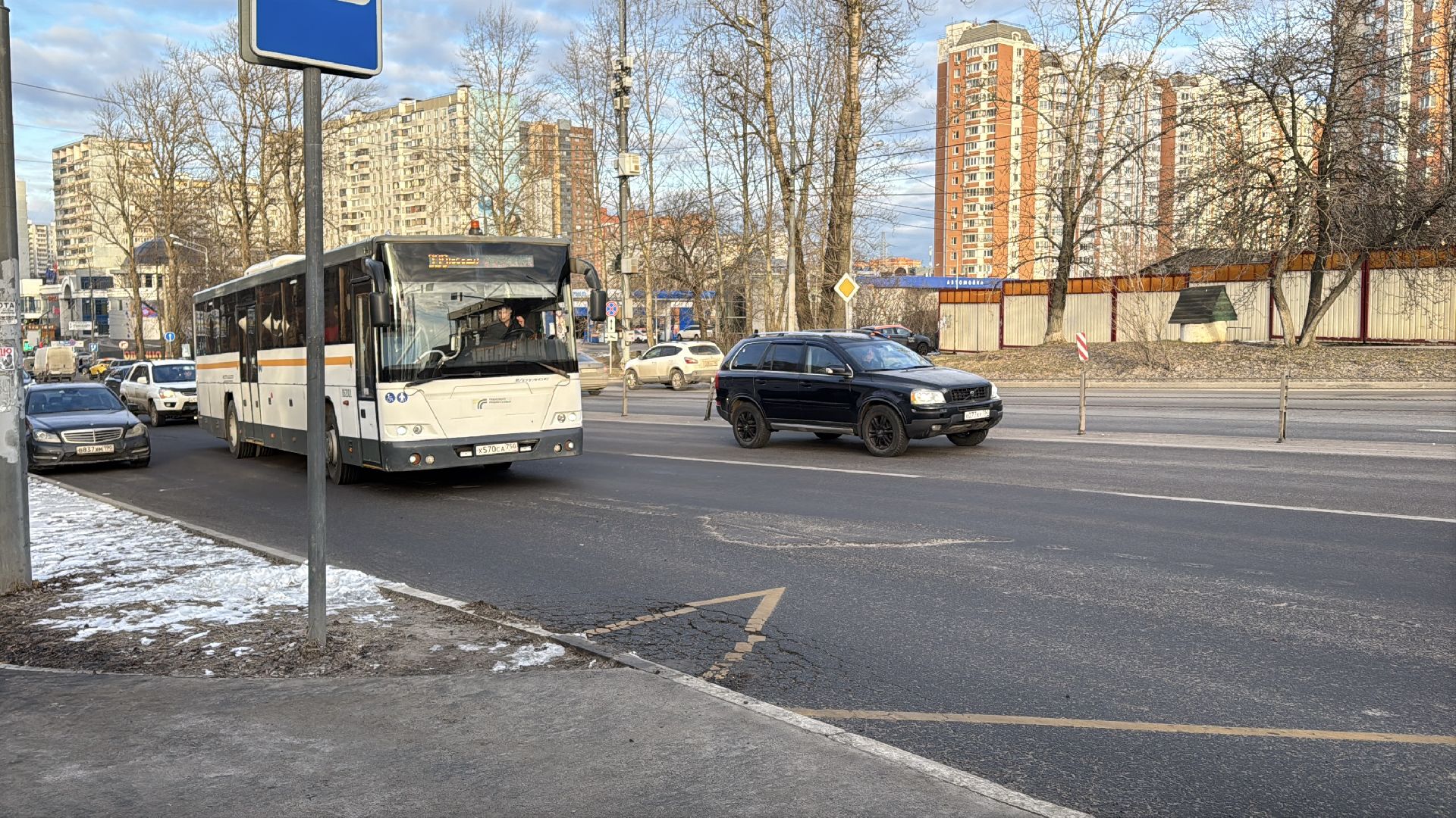 проверка автобусов, одинцово, Парк Победы,