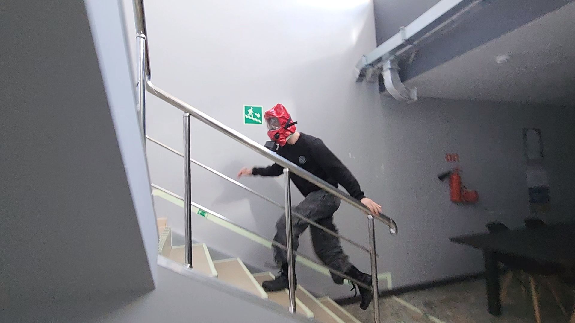 Черноголовка, Пожарные учения, учебная эвакуация,