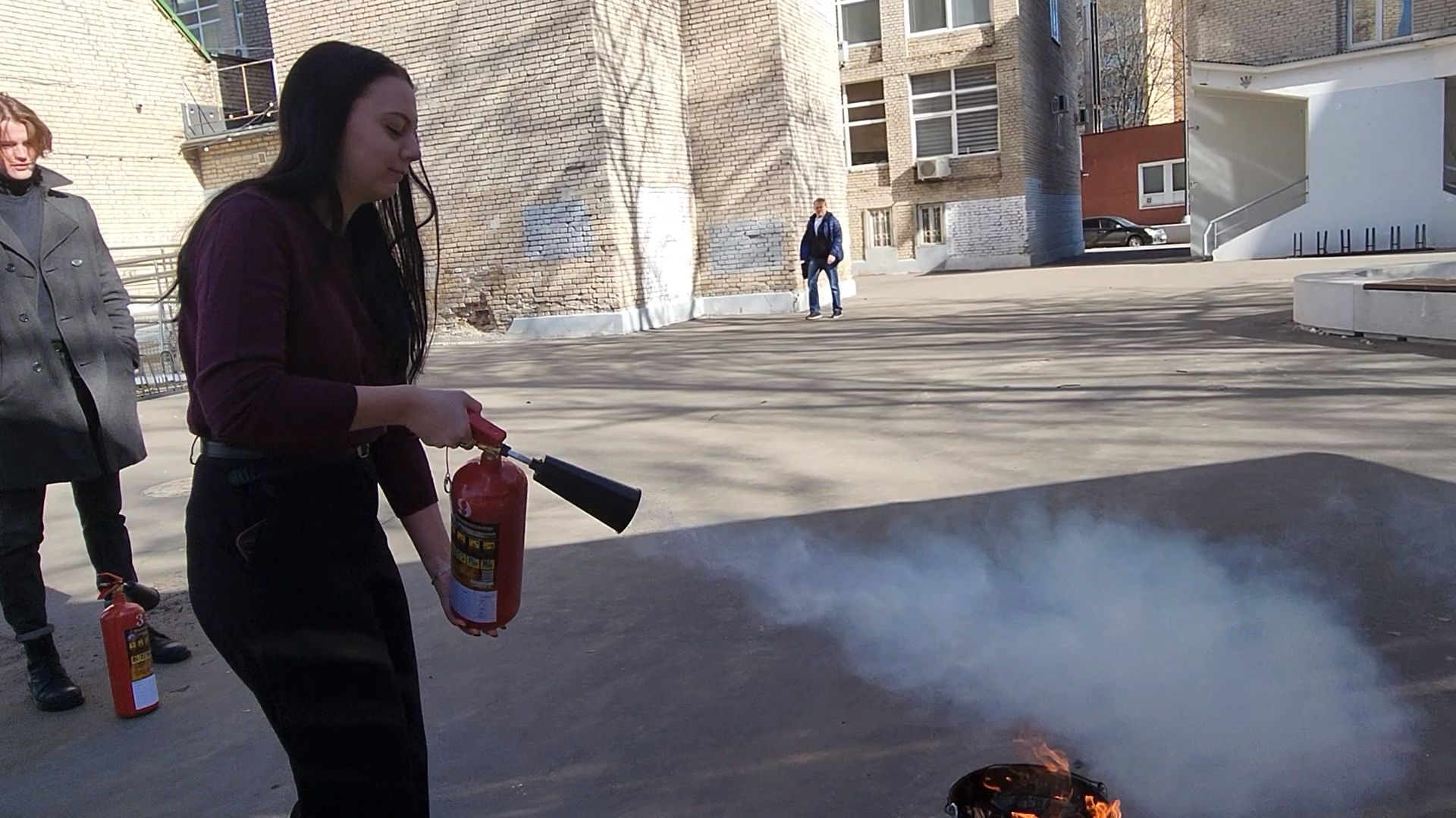 Черноголовка, Пожарные учения, учебная эвакуация,