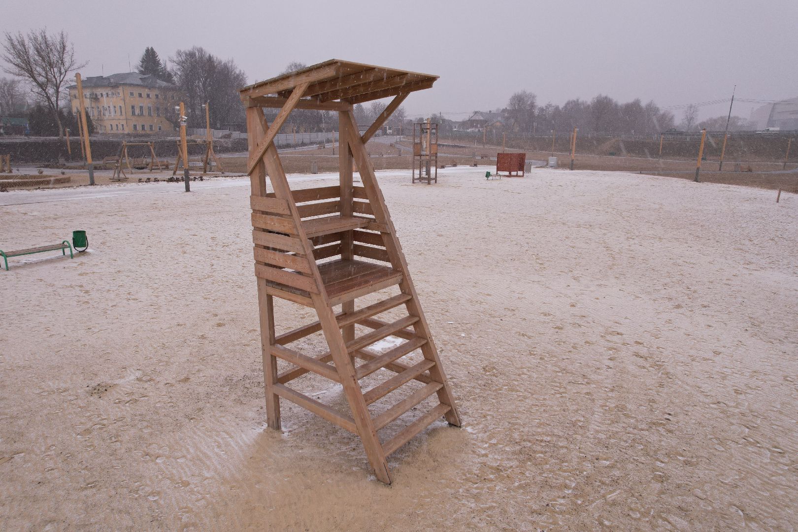 видео с коптера, коломна благоустройство, набережная реки коломенка,