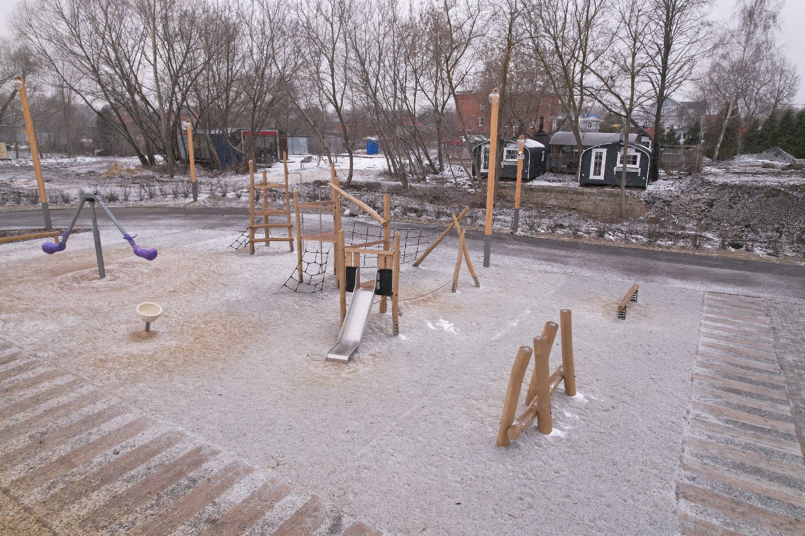видео с коптера, коломна благоустройство, набережная реки коломенка,
