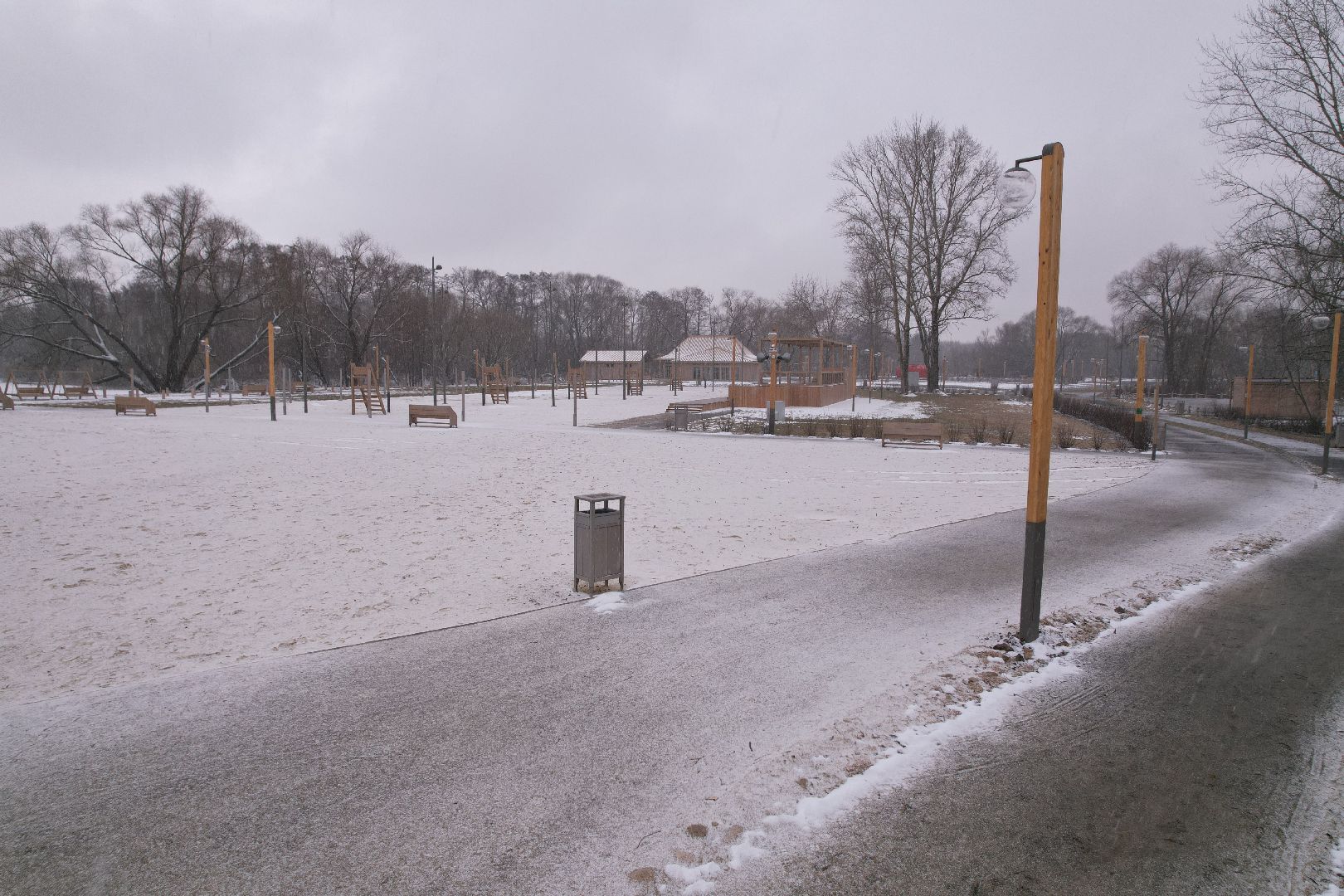 видео с коптера, коломна благоустройство, набережная реки коломенка,