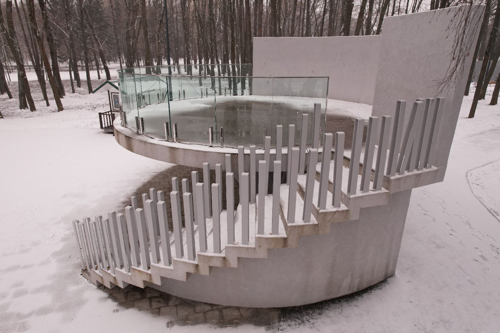 видео с коптера, парк мира в коломне,