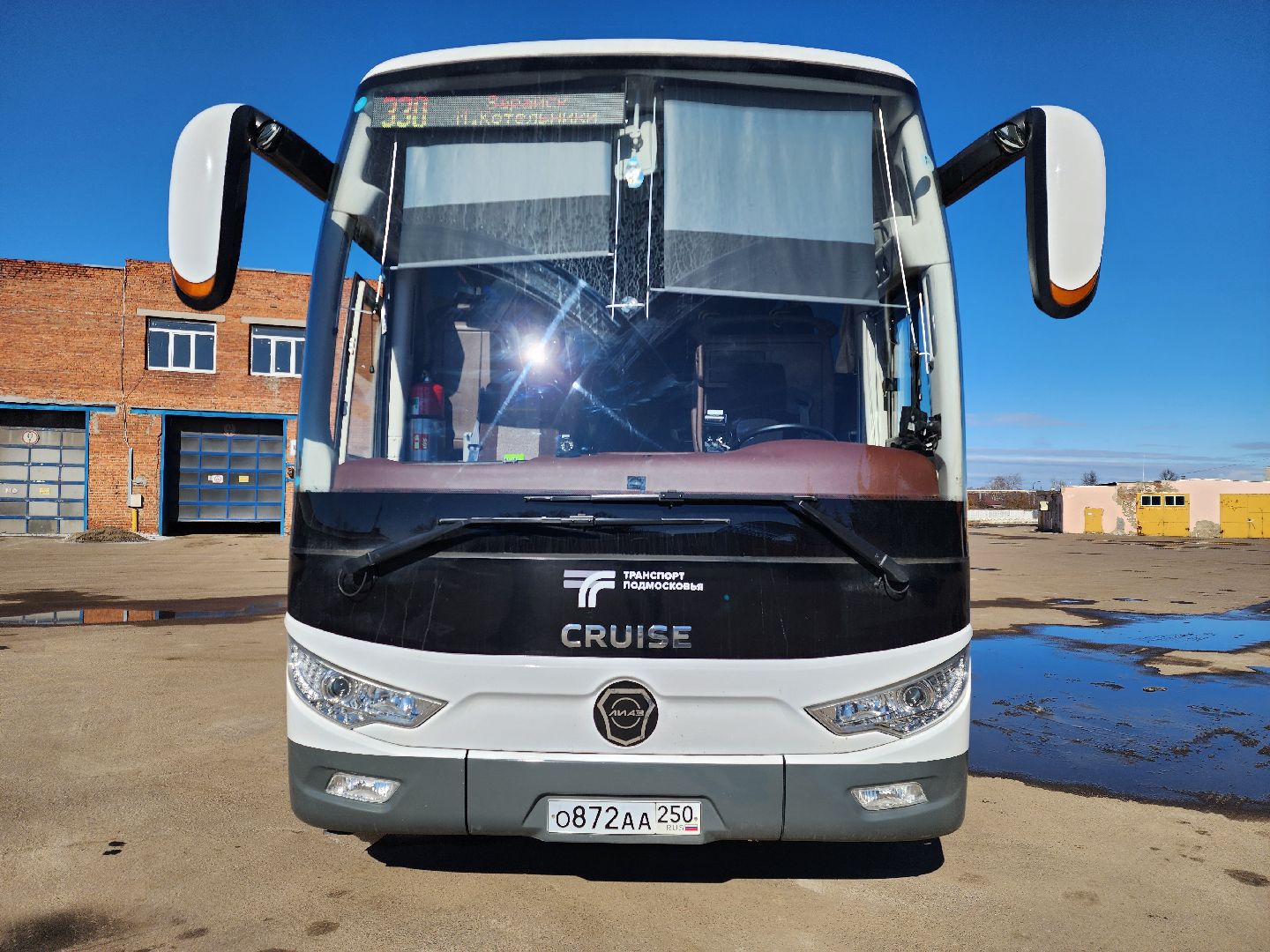 Зарайск, Новые автобусы, Зарайск - Котельники, Маршрут 330,