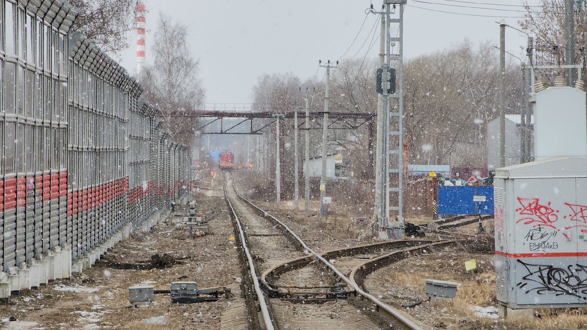 жд переход, Лобня, Дпс,