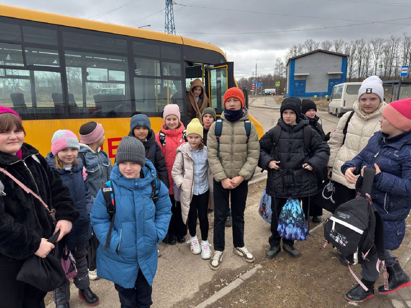 Школа, Дети, Автобус, Истра,