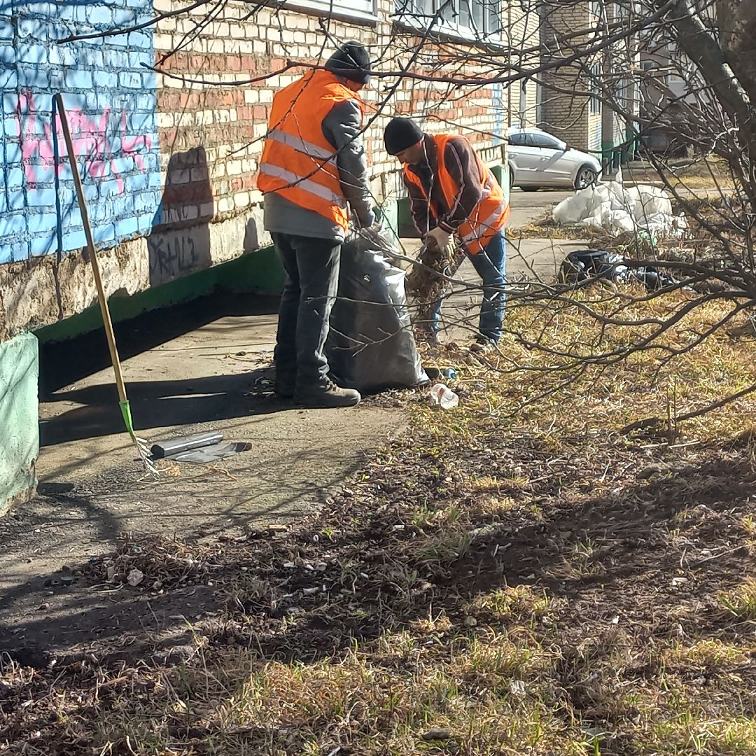 сергиев посад, дворы, уборка города,