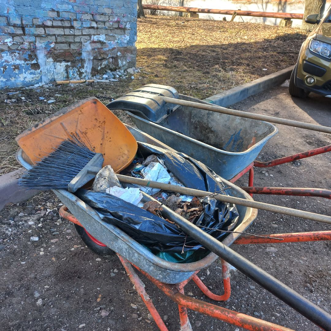 сергиев посад, дворы, уборка города,