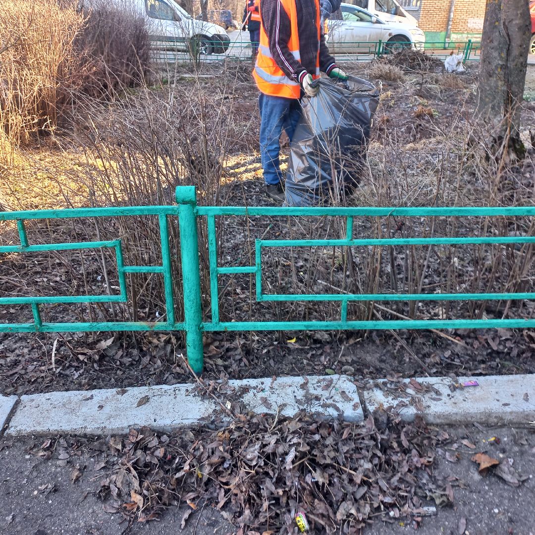 сергиев посад, дворы, уборка города,