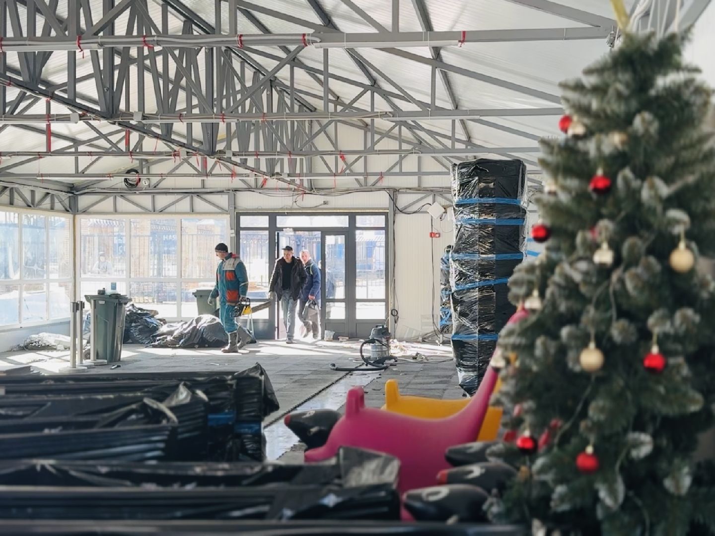 раменское, каток, городской парк,