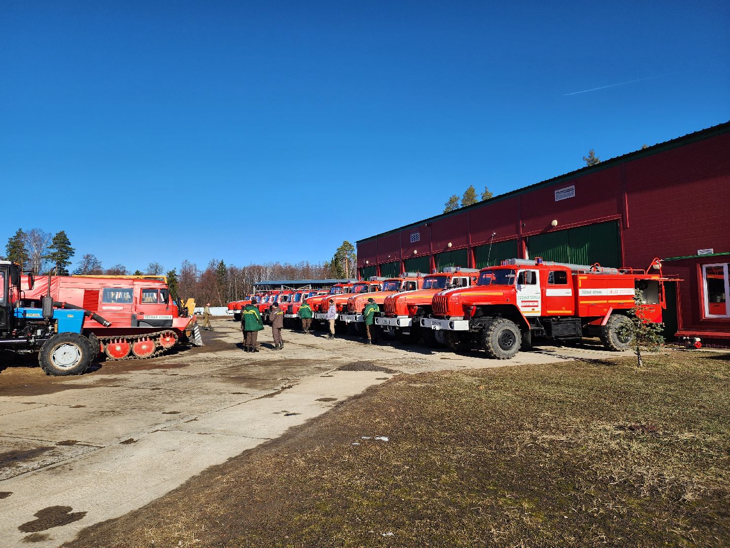 центрлесхоз, шатурский округ, кривандино, пожароопасный сезон, техника,
