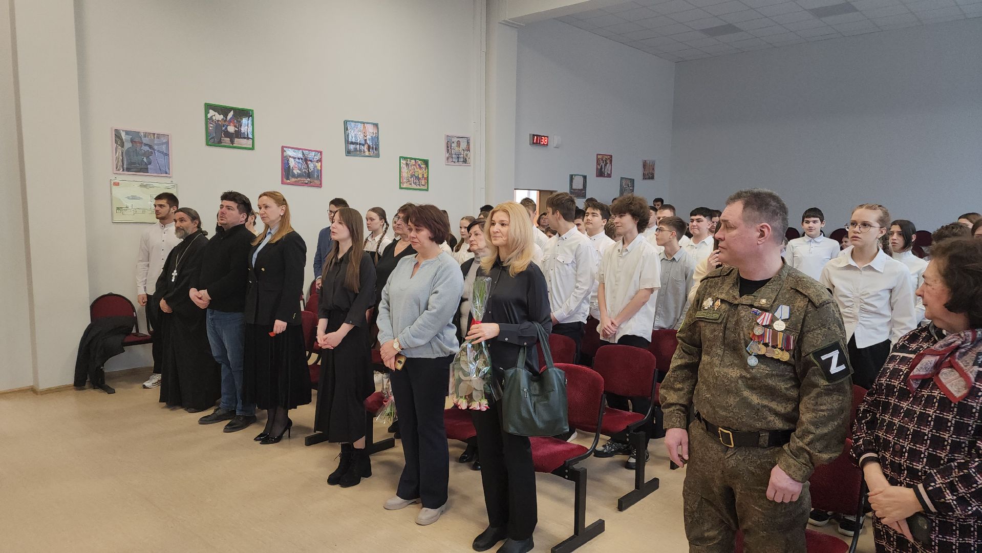 Парта героя, школа, участник СВО, Лосино-Петровский,