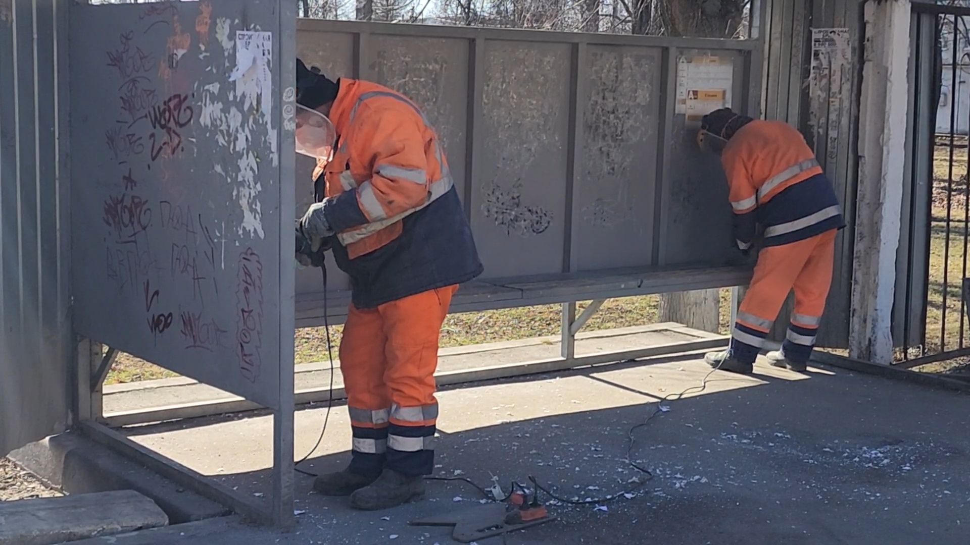 Бронницы, Благоустройство, Мойка остановок, Транспорт,