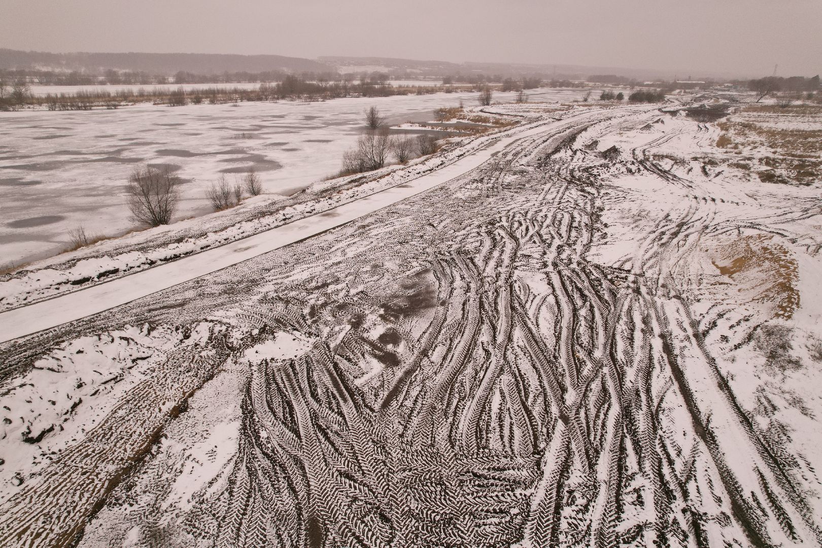 видео с коптера, коломна, благоустройство в озерах, карьер западный,