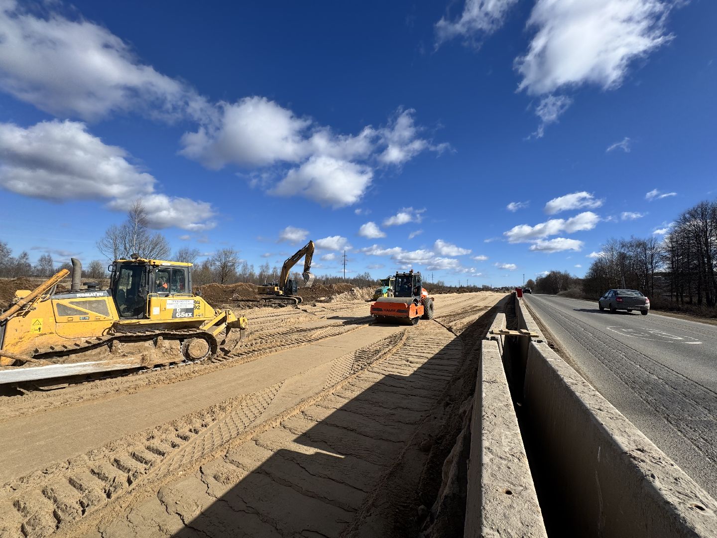 шаховская, дорога, федеральная дорога, расширение дороги,