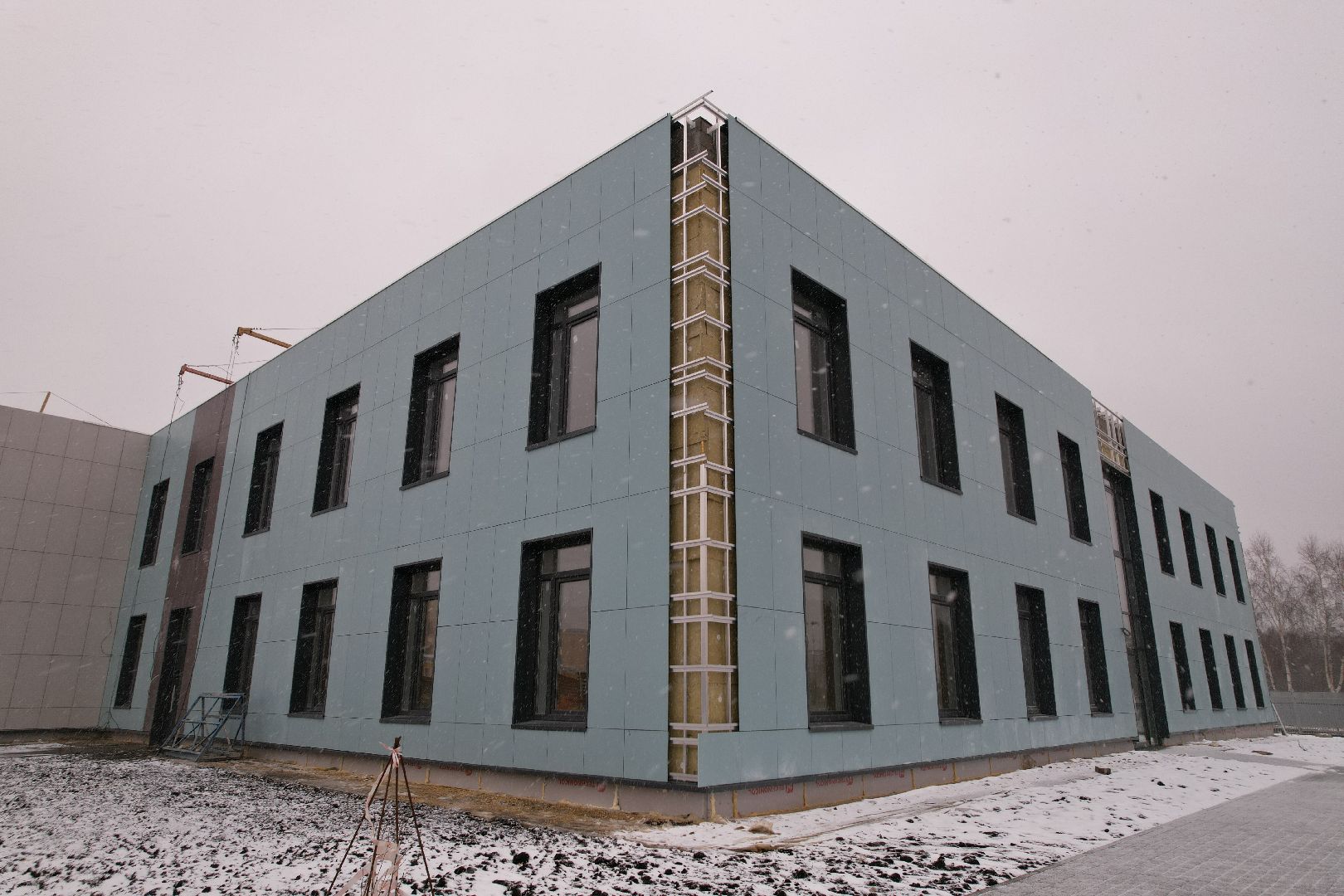 видео с коптера, коломна, детский сад в подлипки-город,