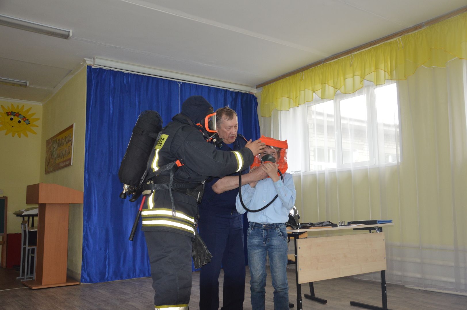 Моспожспас, Шатура, школа, открытый урок, безопасность