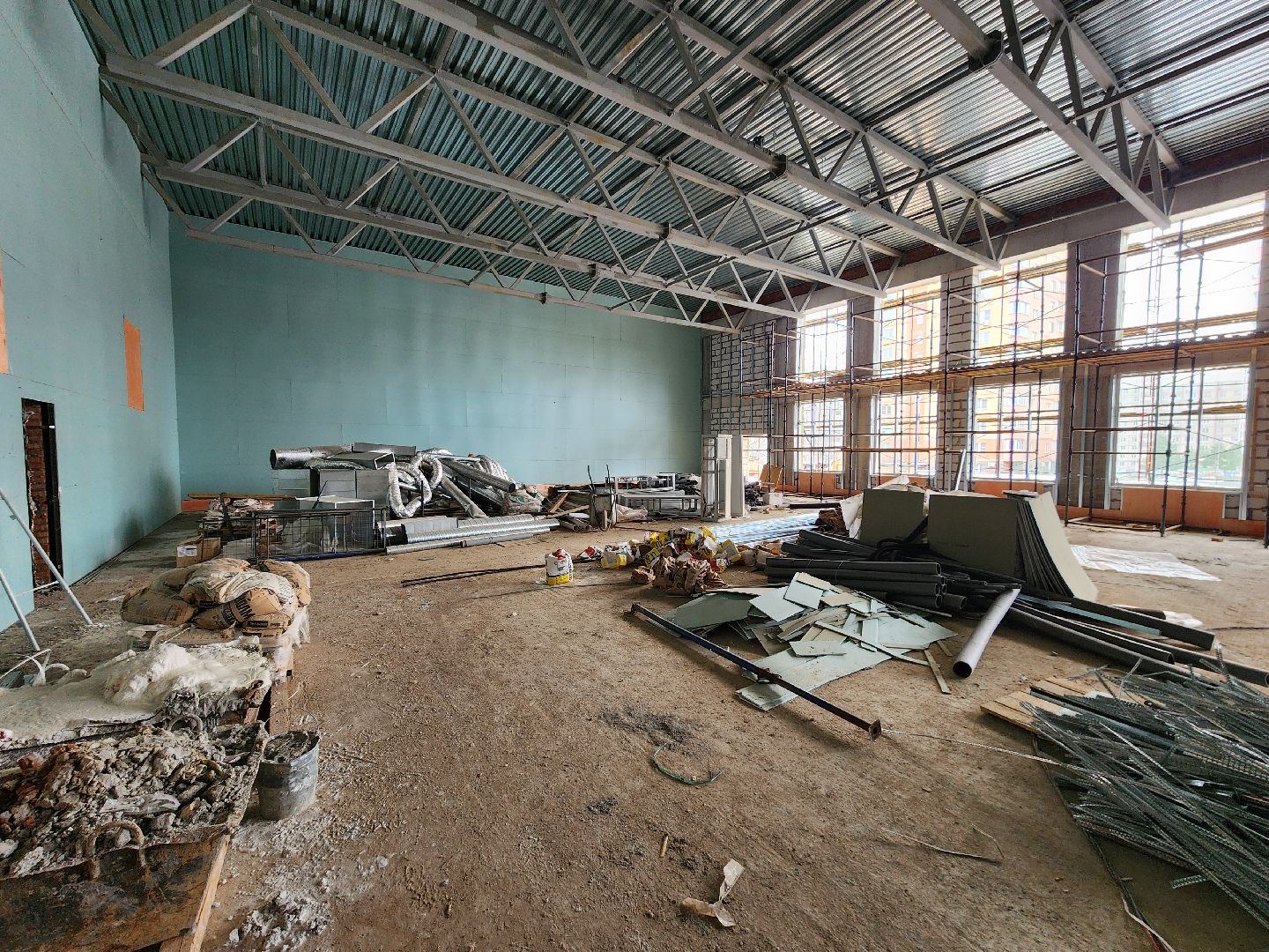 Чехов, улица лопасненская, школа 3, пристройка на 200 мест, строительство, комиссия, проверка, инспекция, сроки и качество работ, объем работ, глава округа михаил собакин,