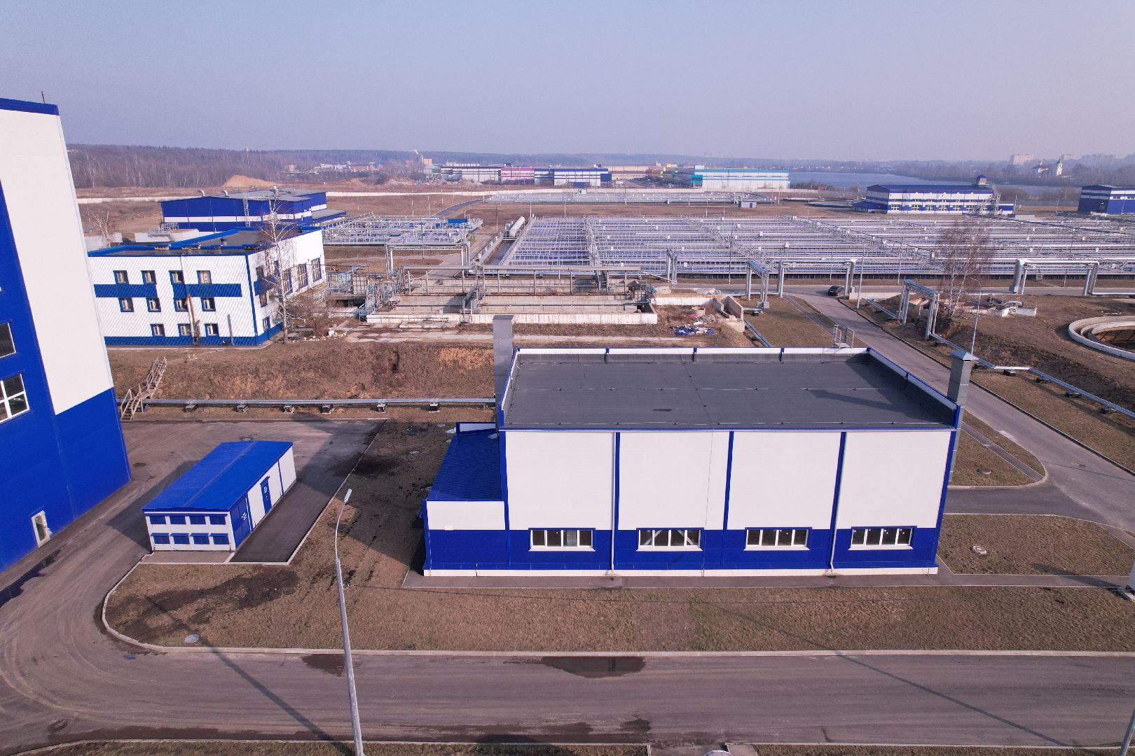 видео с коптера, щелковские очистные сооружения, экология щелково,