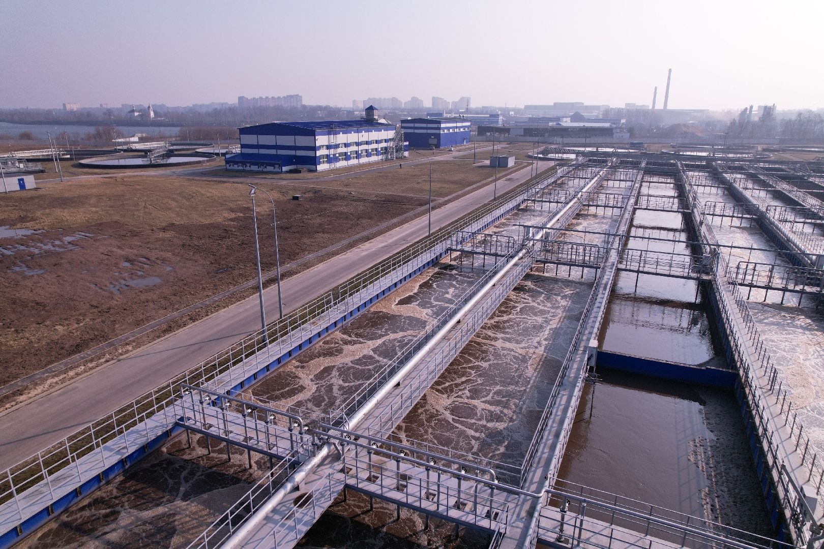 видео с коптера, щелковские очистные сооружения, экология щелково,