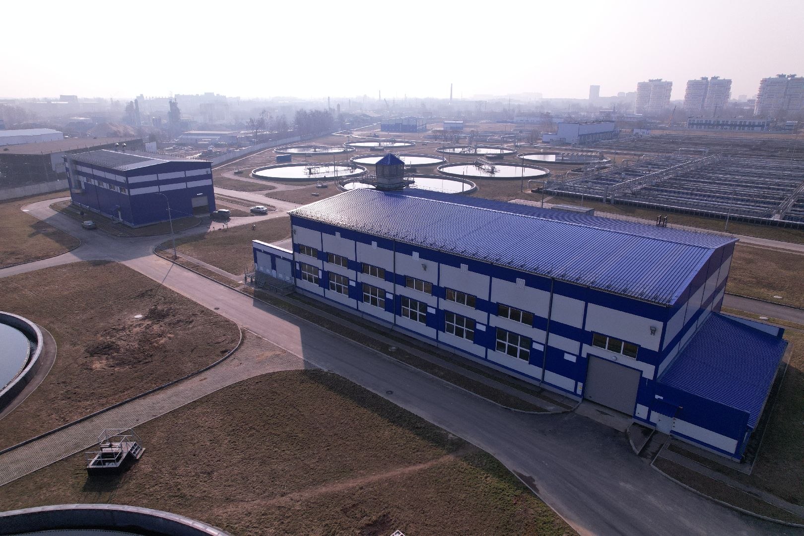 видео с коптера, щелковские очистные сооружения, экология щелково,