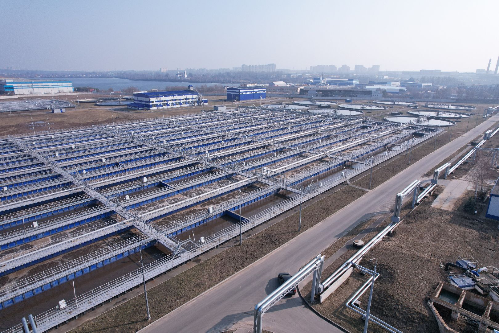 видео с коптера, щелковские очистные сооружения, экология щелково,