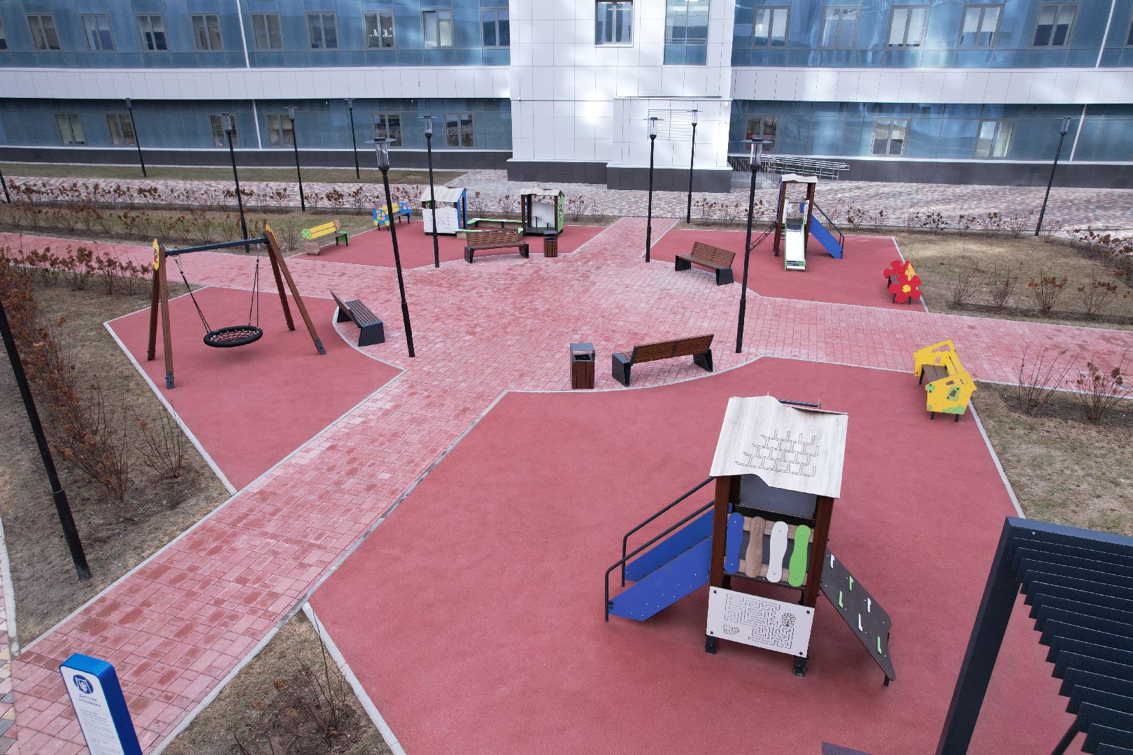 видео с коптера, медицина красногорска, детский клинический центр им рошаля,