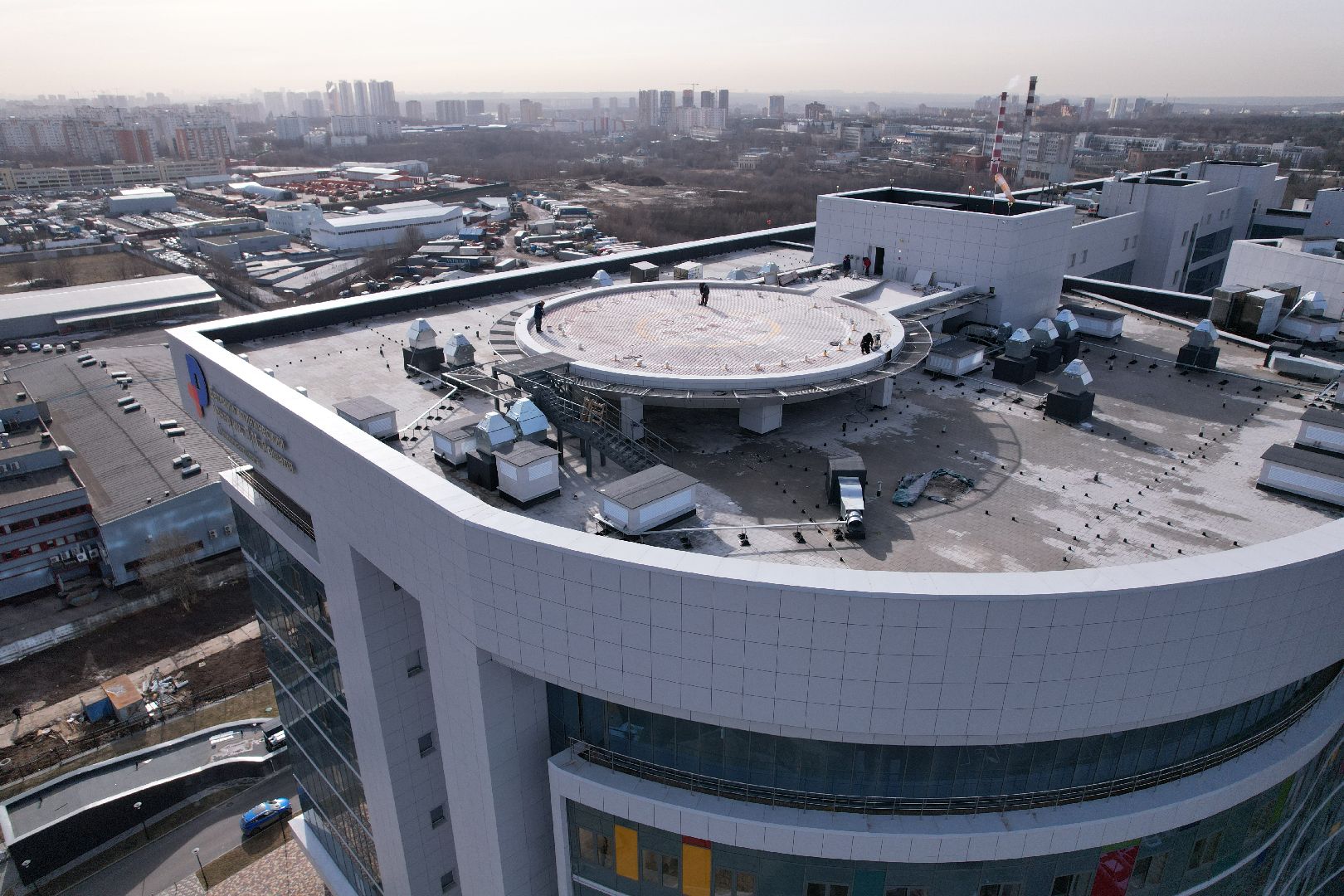 видео с коптера, медицина красногорска, детский клинический центр им рошаля,