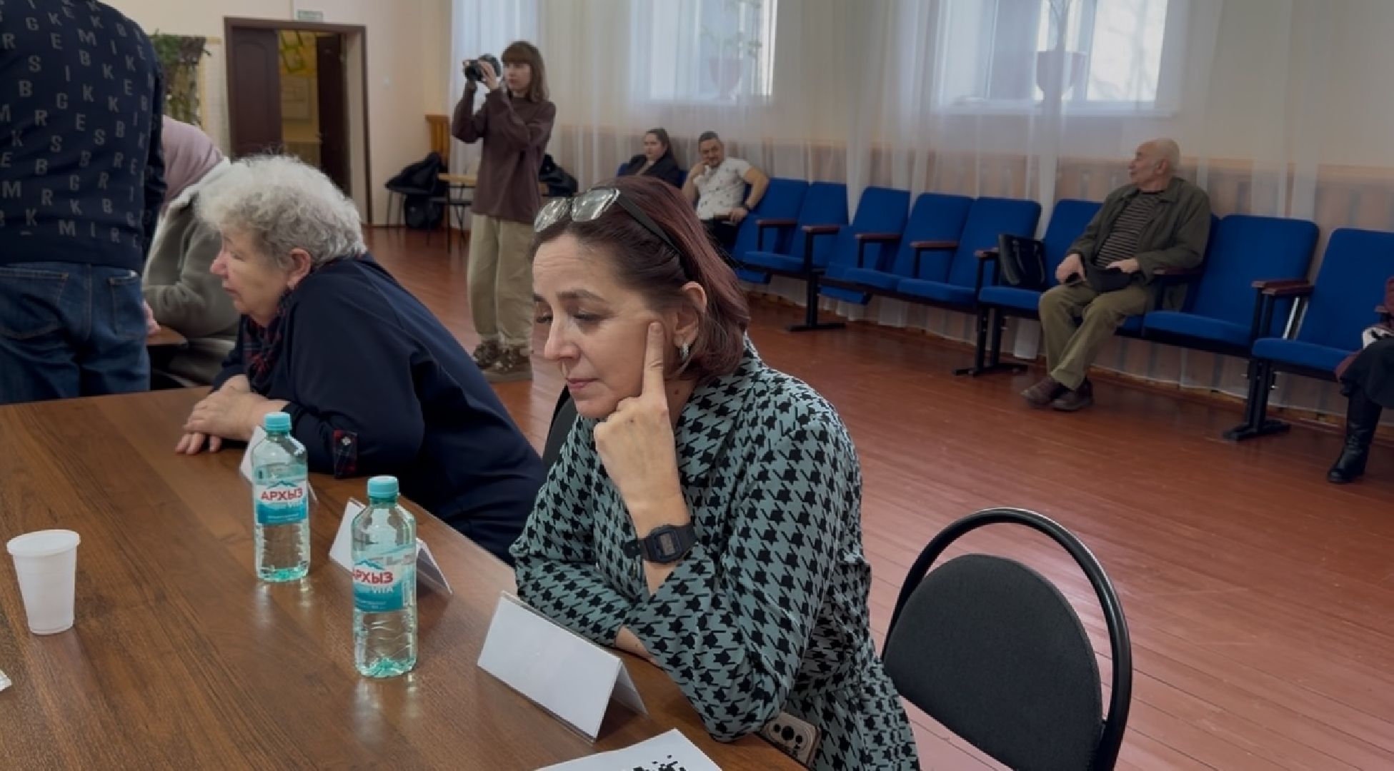 шаховская, выездная администиация, собрание,