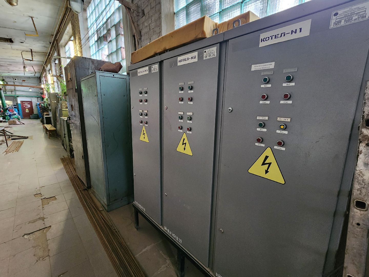 Чехов, микрорайон Венюково, котельная 4, ремонт, реконструкция, модернизация, новые котлы и насосы, демонтаж старого оборудования, демонтажные работы, комиссия, проверка, глава округа михаил собакин,