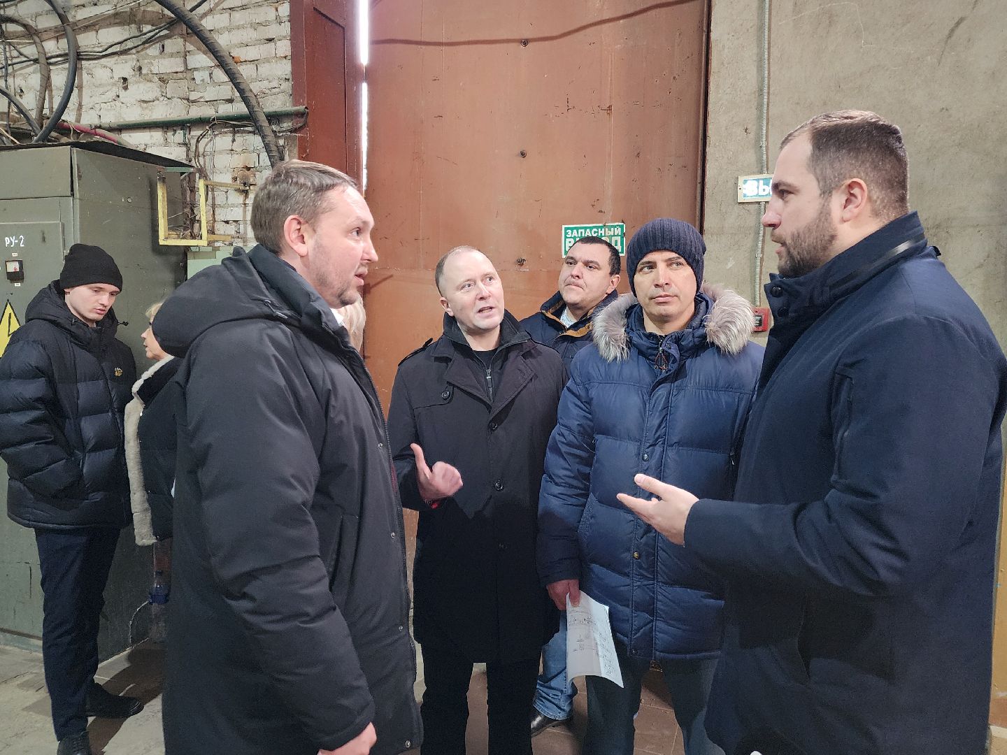 Чехов, микрорайон Венюково, котельная 4, ремонт, реконструкция, модернизация, новые котлы и насосы, демонтаж старого оборудования, демонтажные работы, комиссия, проверка, глава округа михаил собакин,