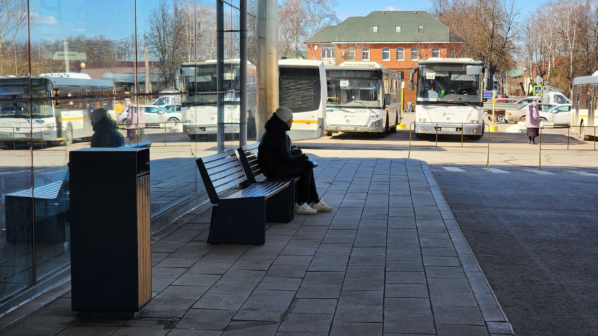 Бронницы, Автостанция Бронницы, Автобусы, Пассажиры,