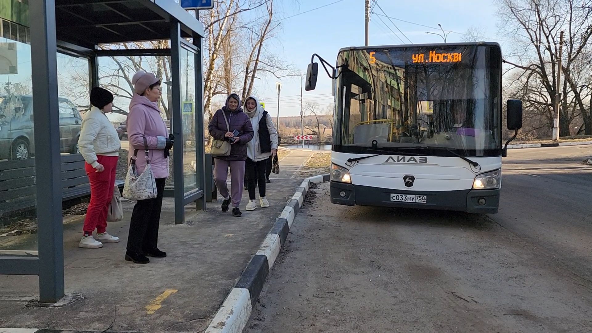 Бронницы, проверка автобусов, проверка автобусов мострансавто, Маршрут 5 Бронницы,