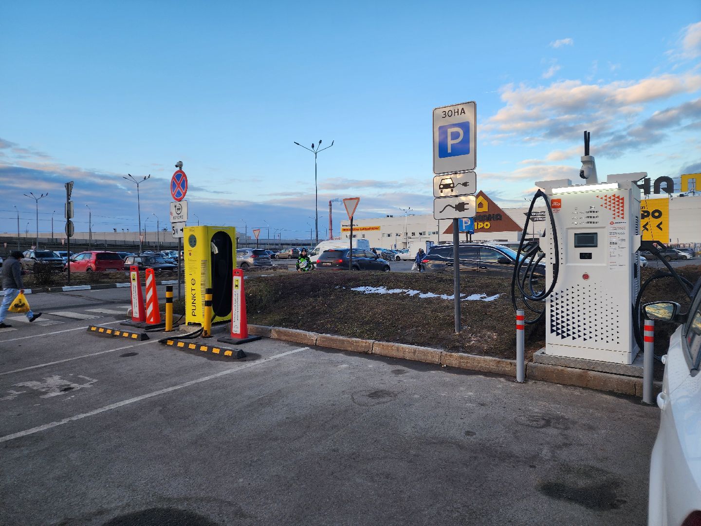 подольск, электросамокат, электрозарядные станции,