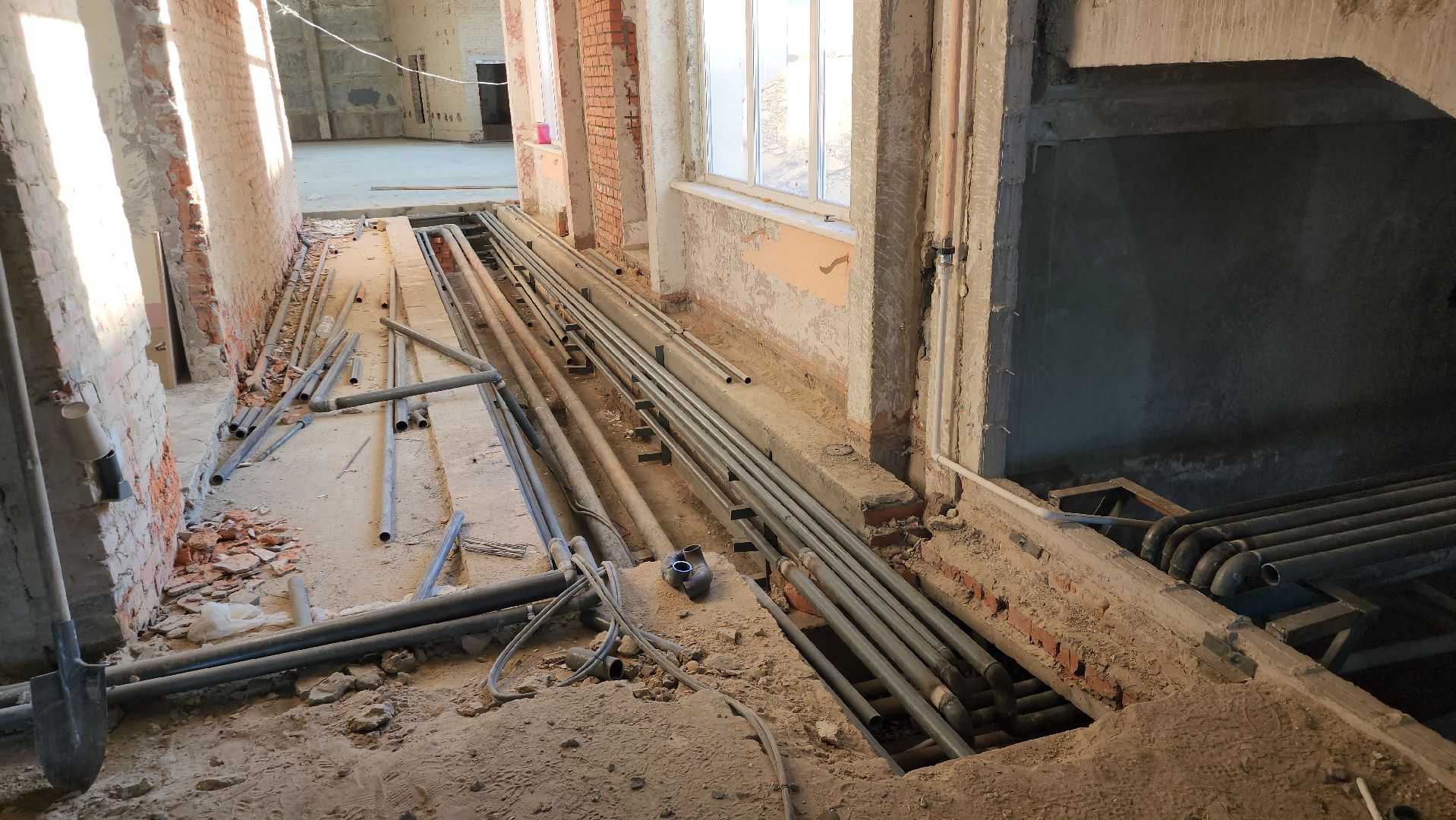 серпухов, подмосковье, ремонт школы,