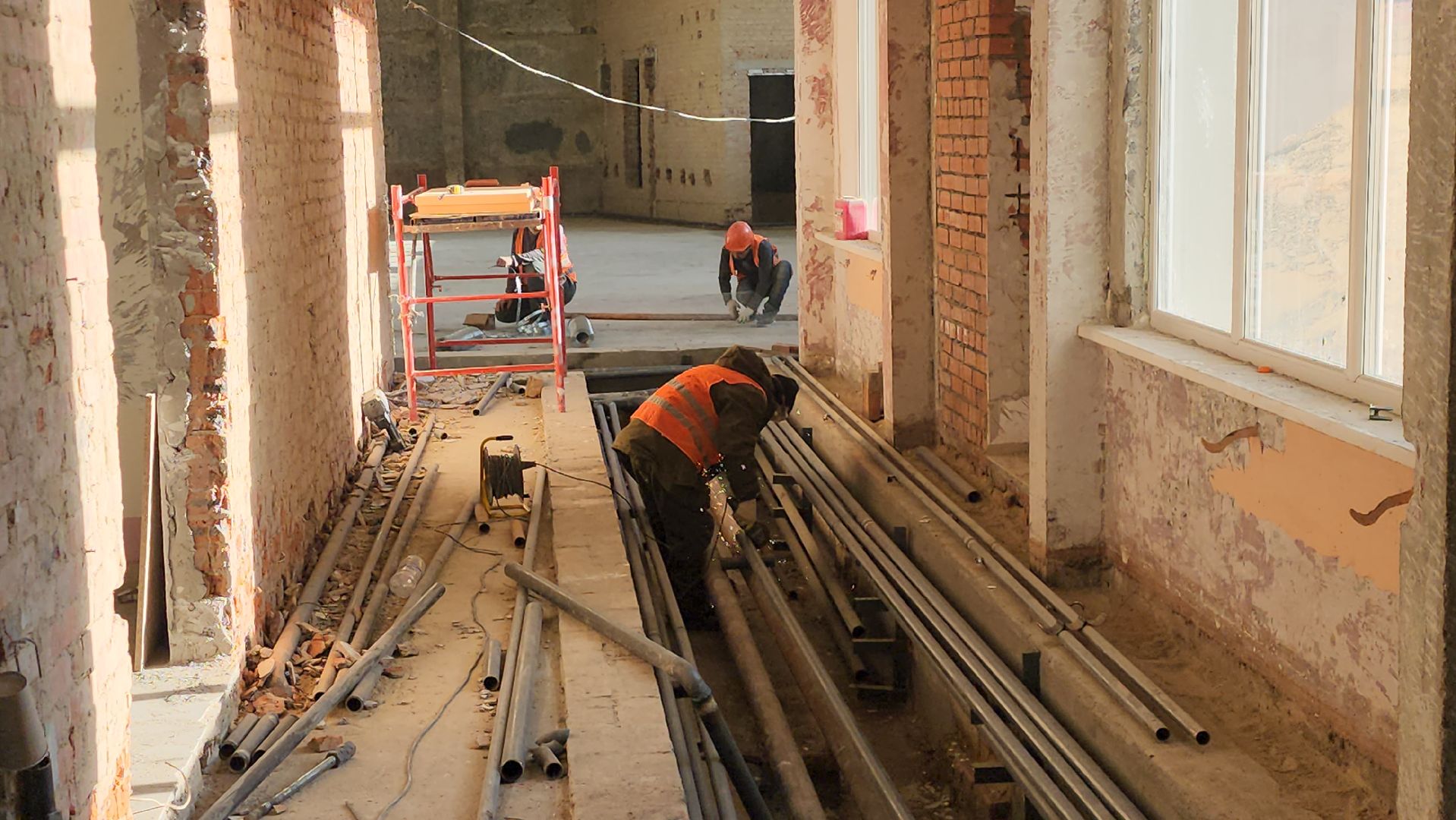 серпухов, подмосковье, ремонт школы,