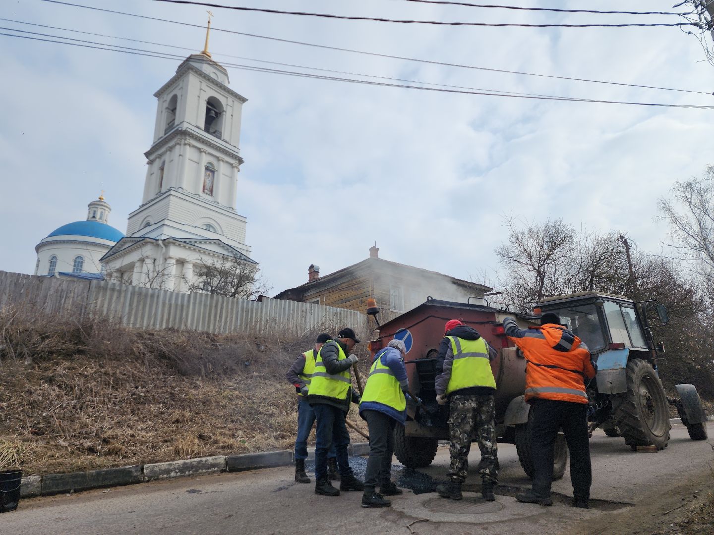 серпухов, подмосковье, ямочный ремонт,