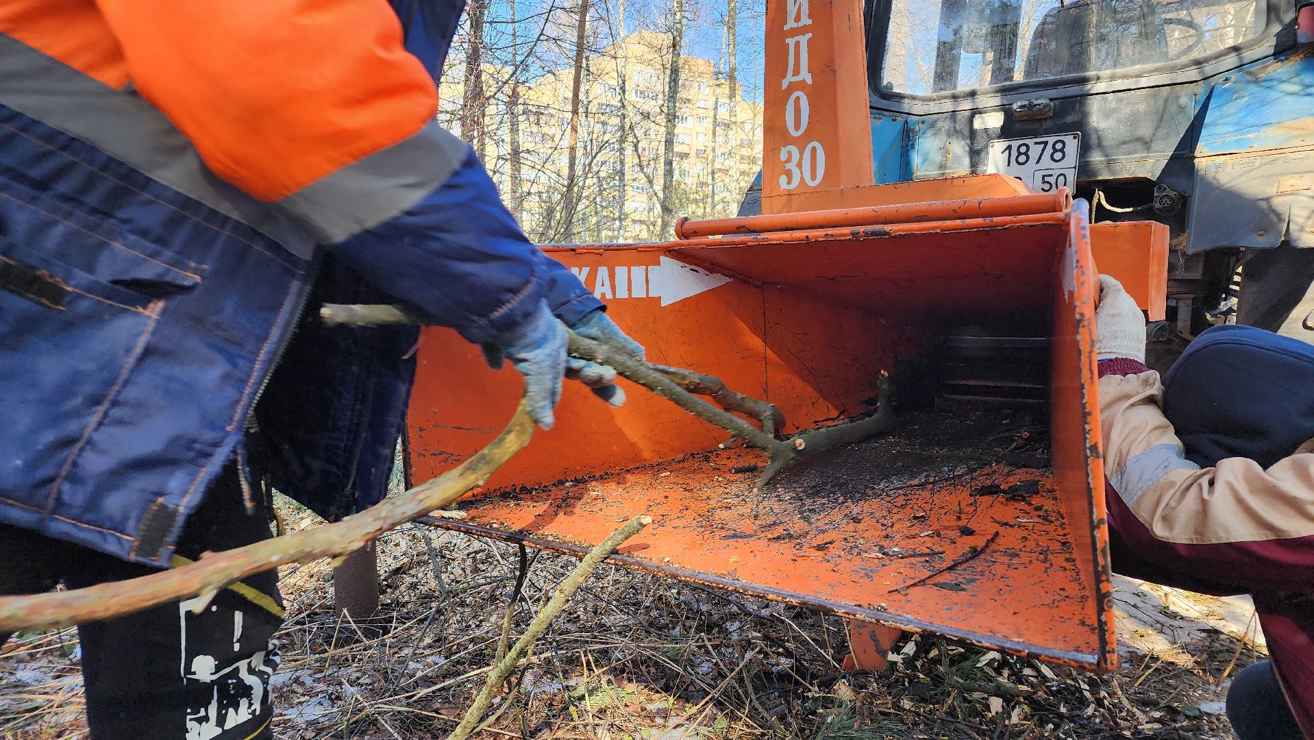 протвино, комбинат благоустройства, лес за тц слава,
