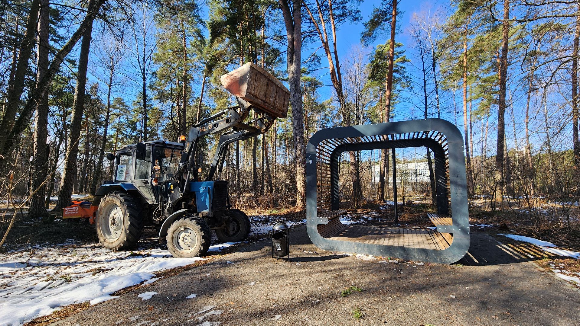 протвино, комбинат благоустройства, лес за тц слава,