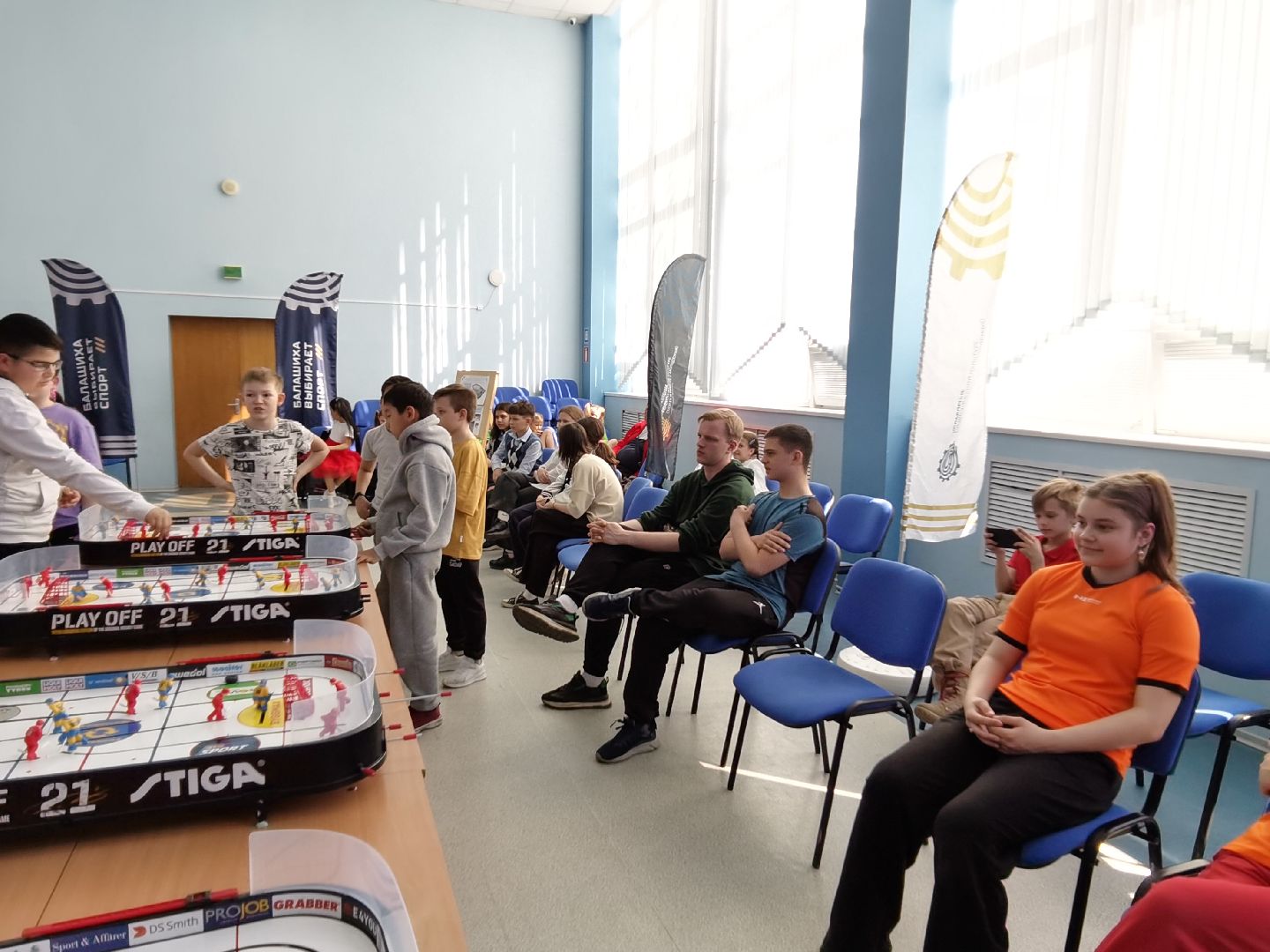 Балашиха, настольный хоккей, Российская Федерация Настольного Хоккея, средняя школа №1, открытое первенство по настольному хоккею, Управление по физической культуре, спорту и работе с молодёжью