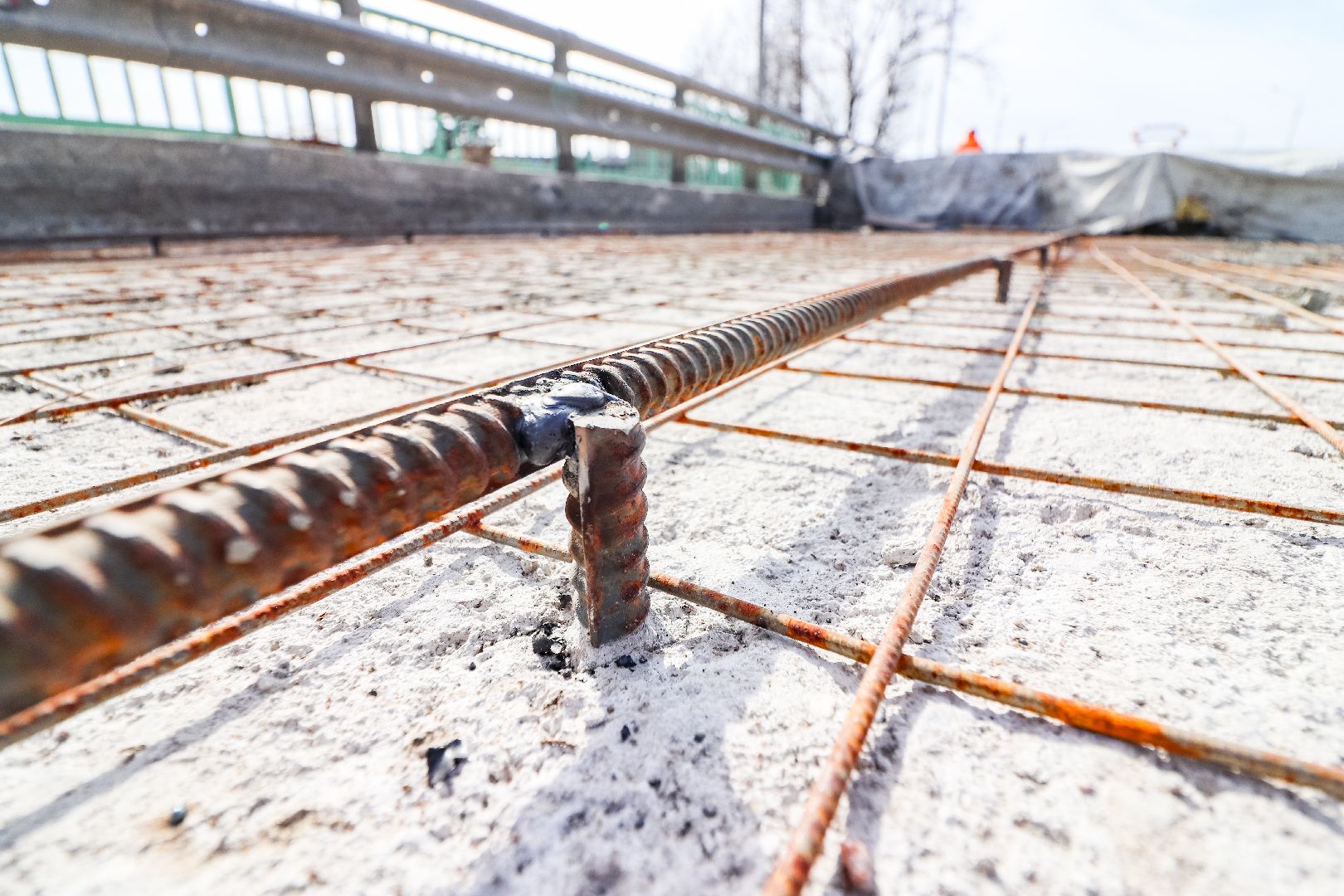 Клин, транспорт, дороги, ремонт моста, строительство,