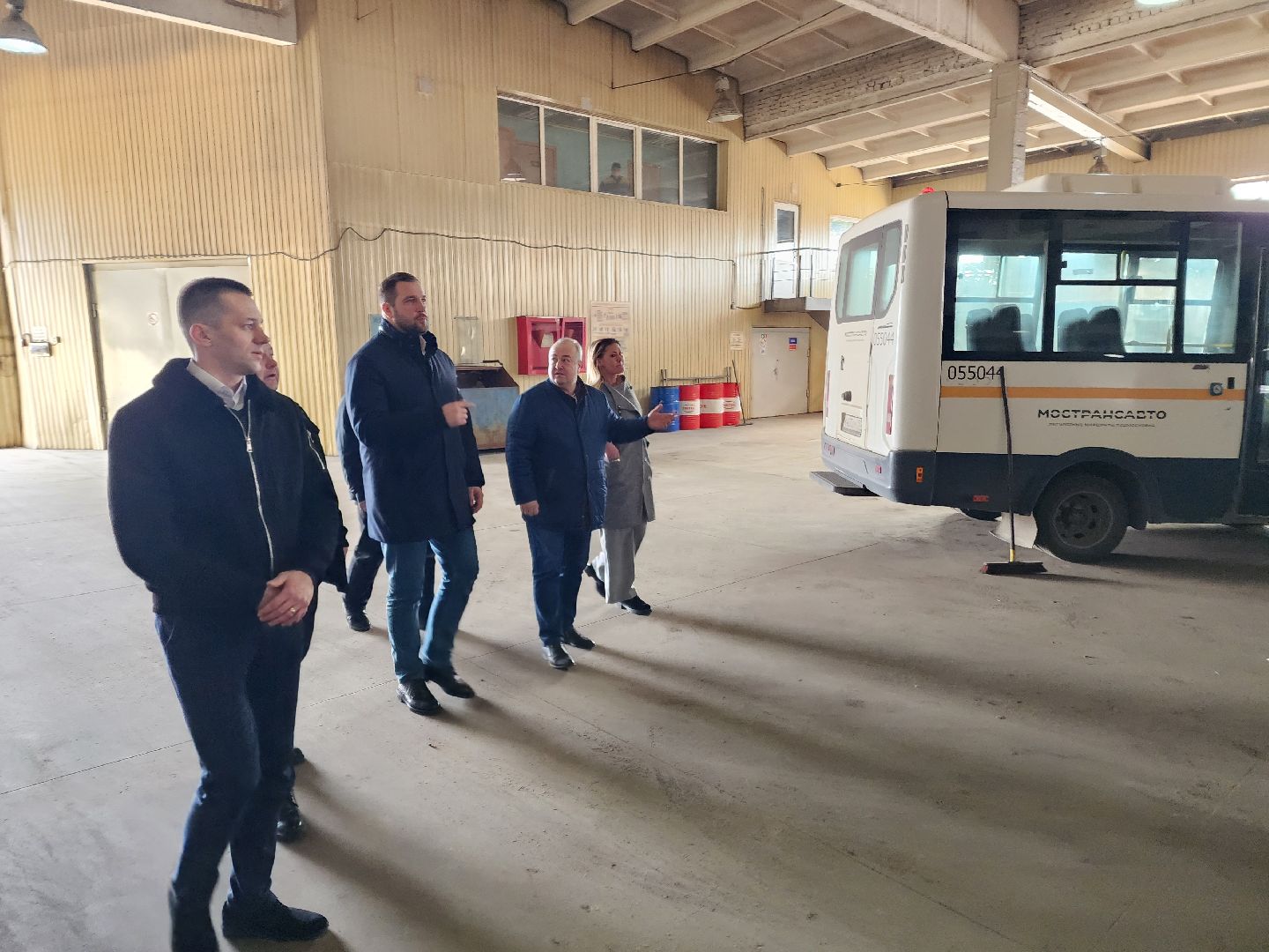 Чехов, мострансавто, общественный транспорт, автобусы, техническое состояние, ремонт, обслуживание, новые автобусы, комиссия, проверка, инспекция, глава округа михаил собакин,