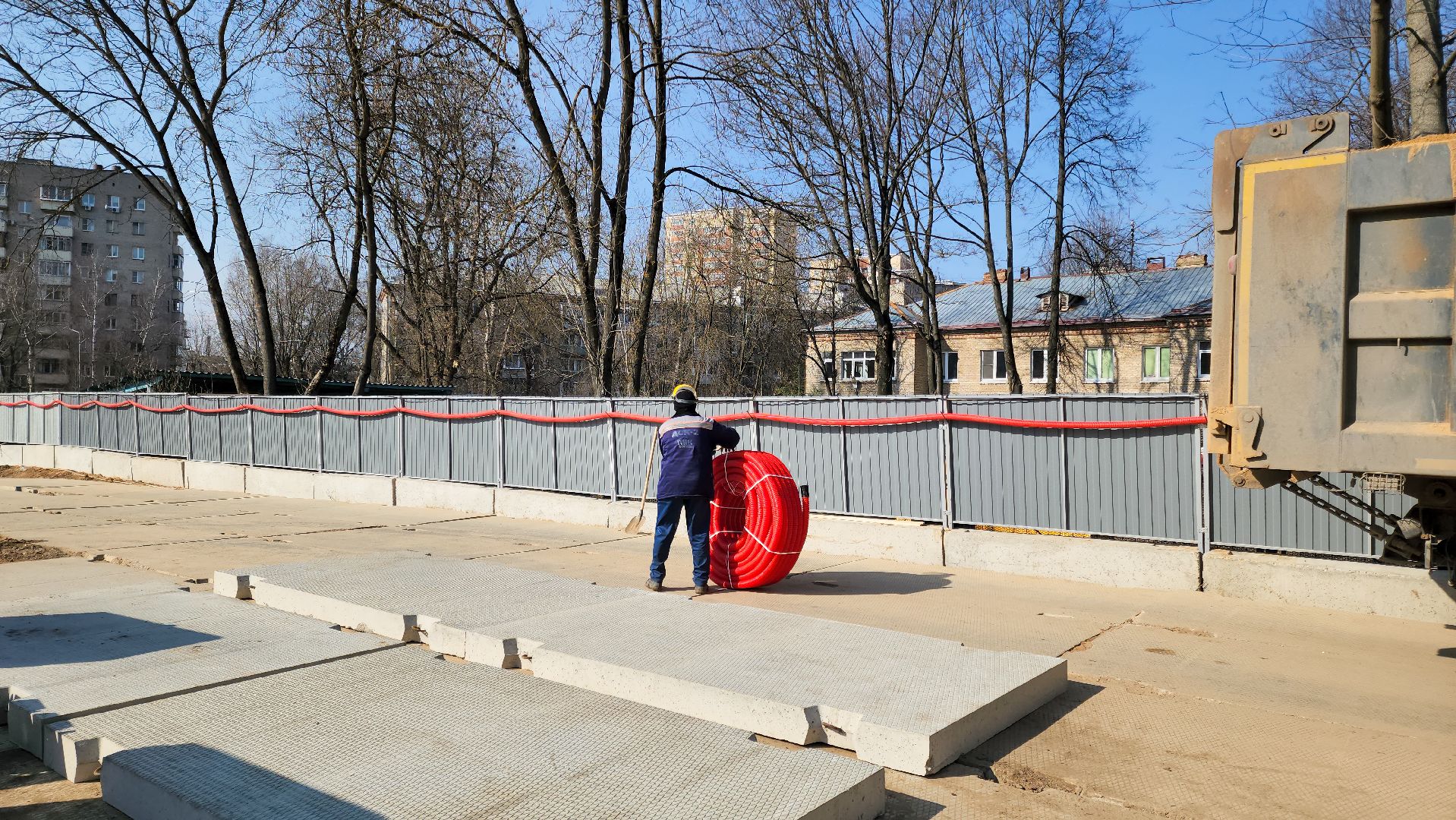 строительство, реконструкция здания, школа 16, подольск,