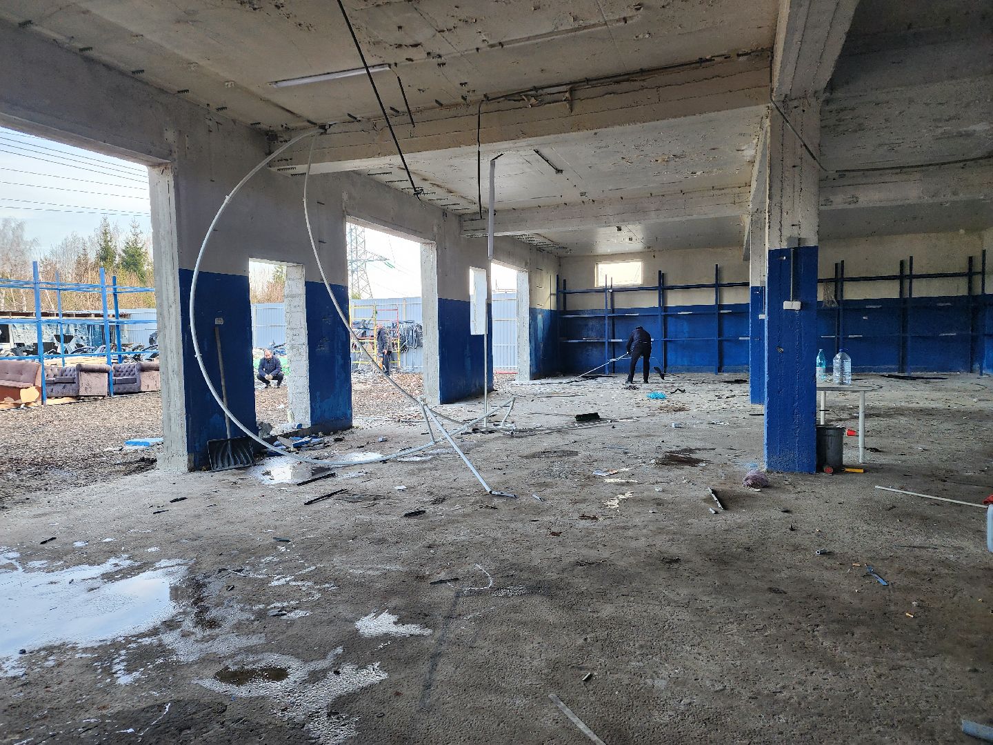 снос незаконных строений, мытищи,