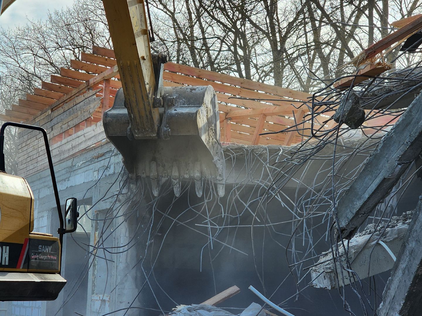 снос незаконных строений, мытищи,