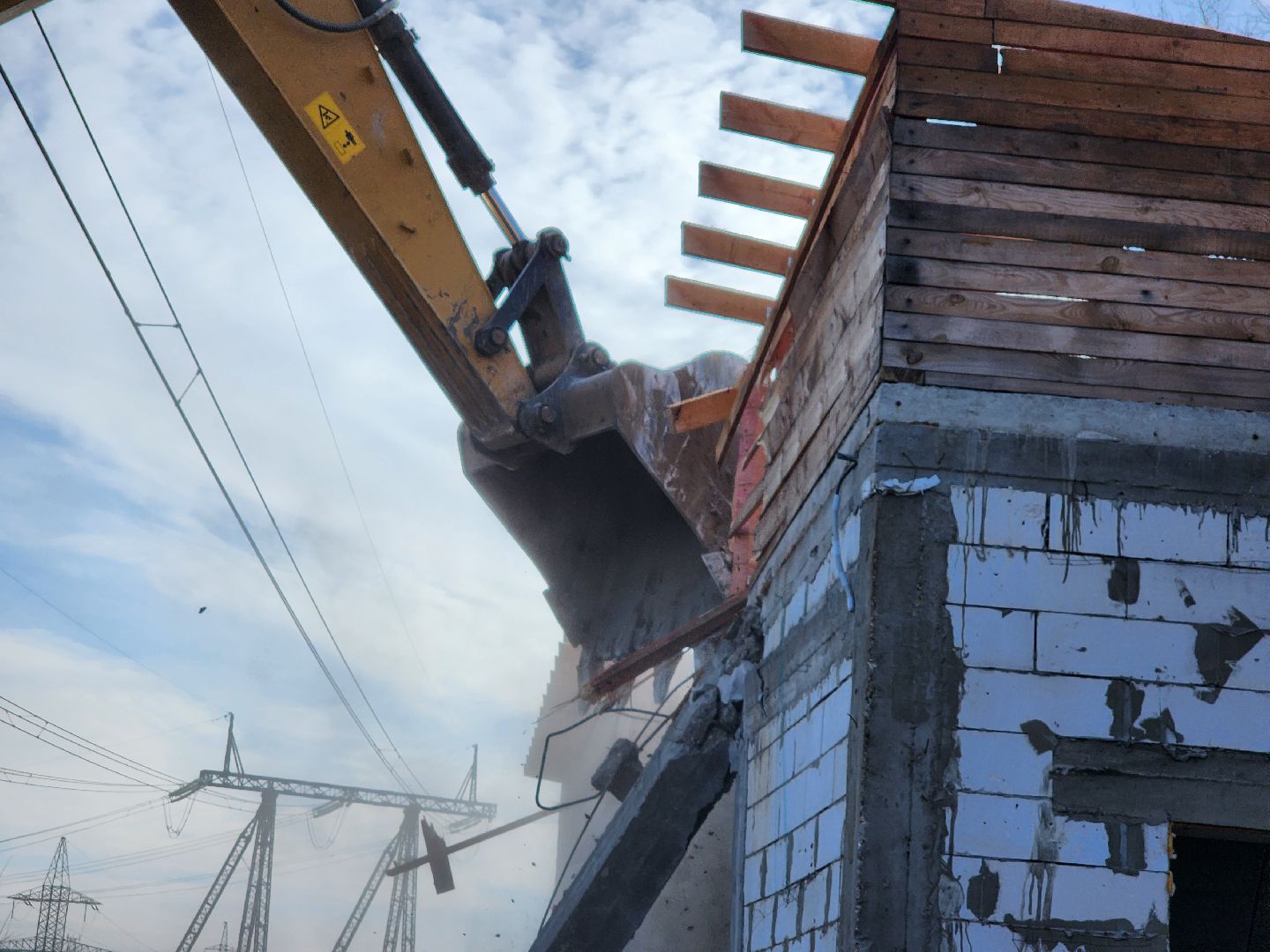 снос незаконных строений, мытищи,