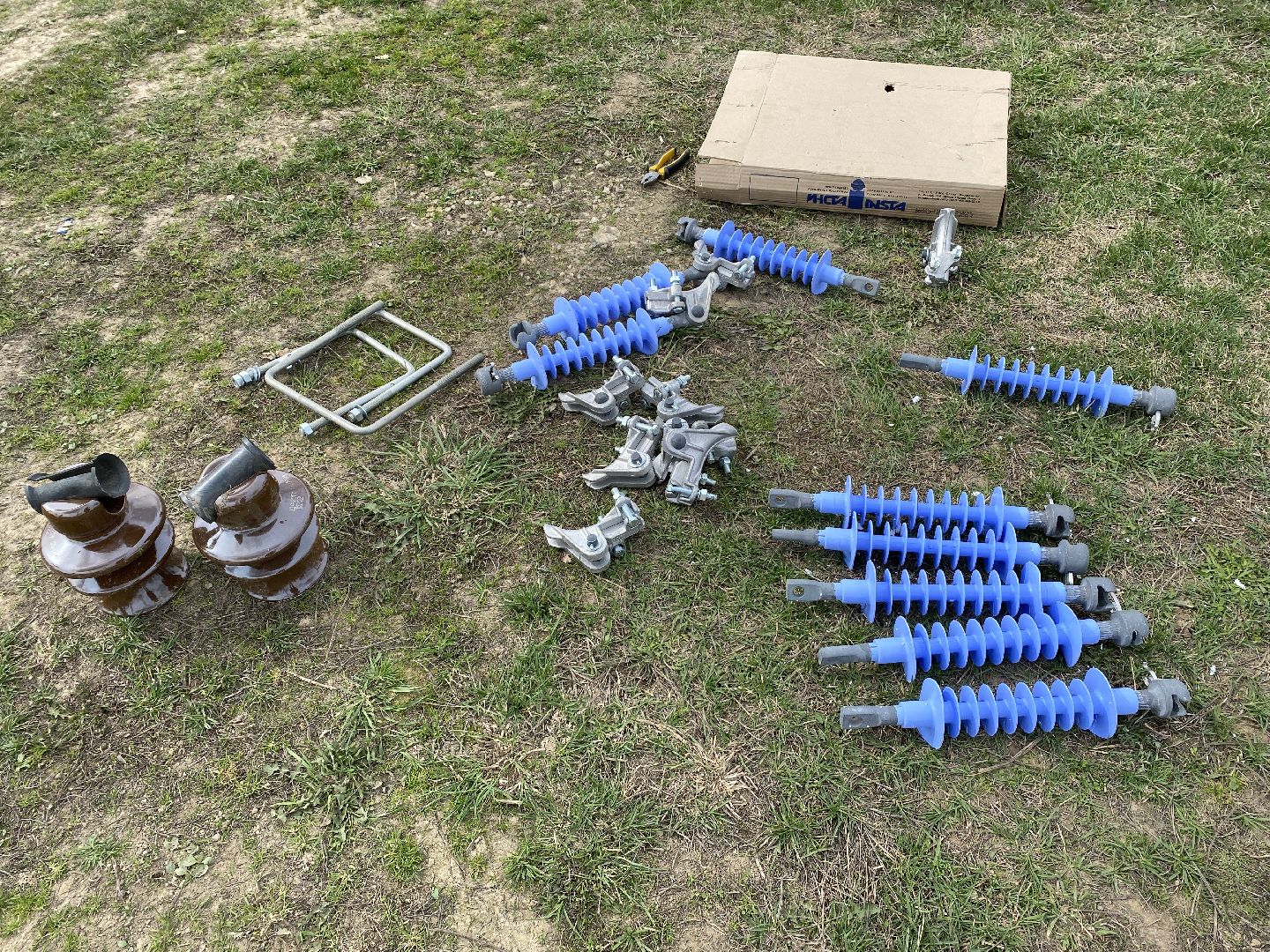 Чехов, линия, электричество, деревня, электроснабжение